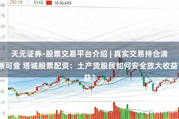 天元证券-股票交易平台介绍 | 真实交易持仓清晰可查 塔城股票配资：土产货股民如何安全放大收益？