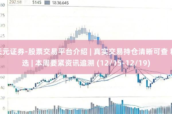 天元证券-股票交易平台介绍 | 真实交易持仓清晰可查 精选 | 本周要紧资讯追溯 (12/15-12/19)