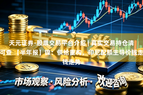 天元证券-股票交易平台介绍 | 真实交易持仓清晰可查 【半年报】镍：供给重构，印尼配额主导价钱走势