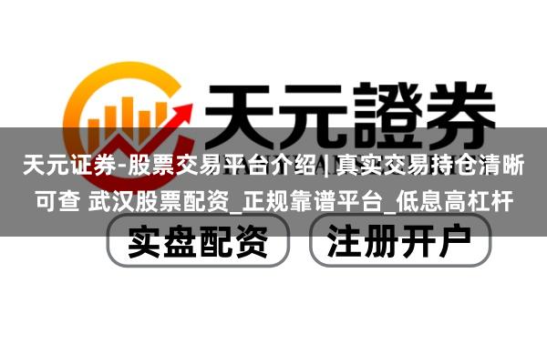 天元证券-股票交易平台介绍 | 真实交易持仓清晰可查 武汉股票配资_正规靠谱平台_低息高杠杆